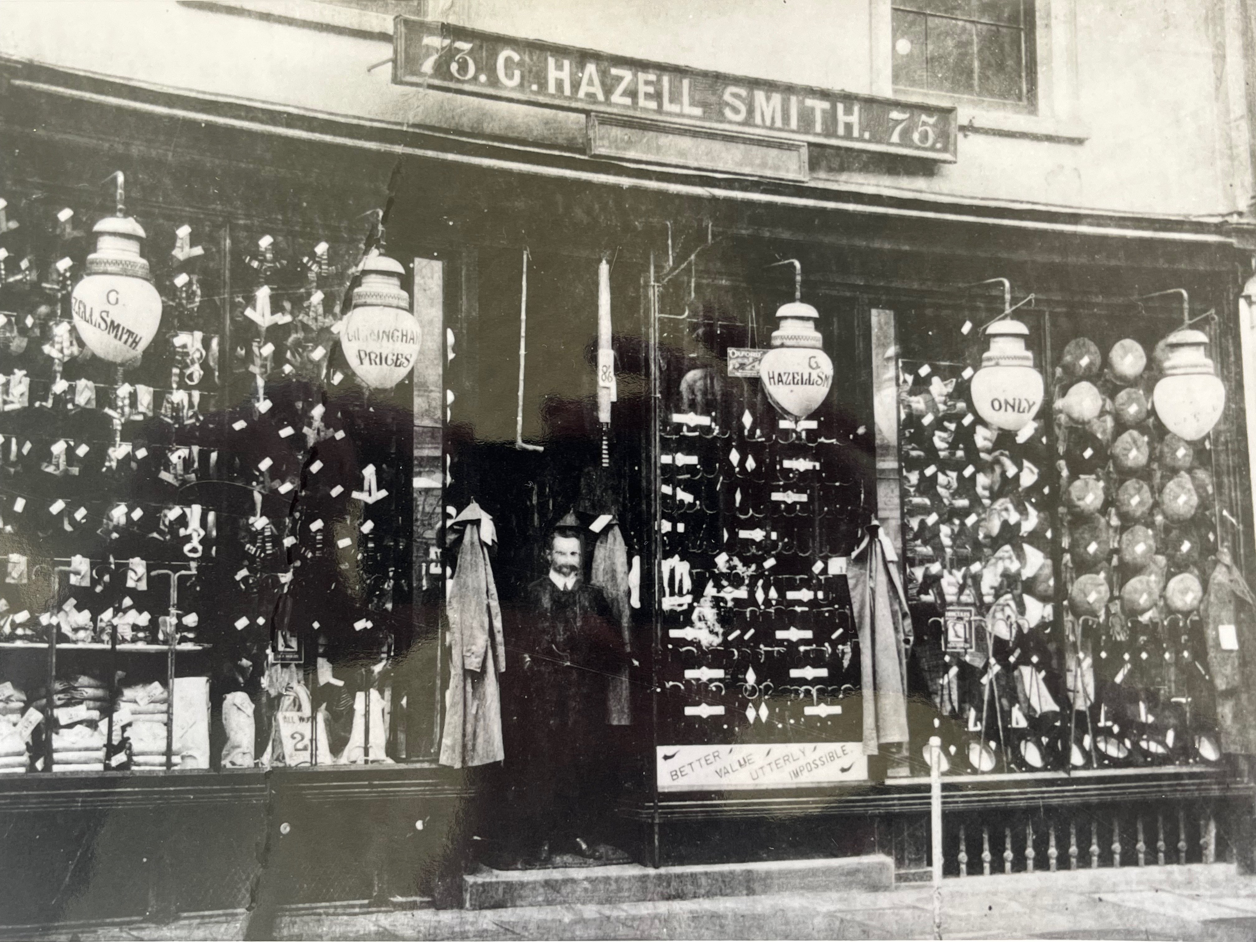 Fhazellsmith in 1902